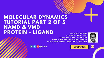 NAMD Tutorial 2 - Protein Ligand Complex MD Part 2/5