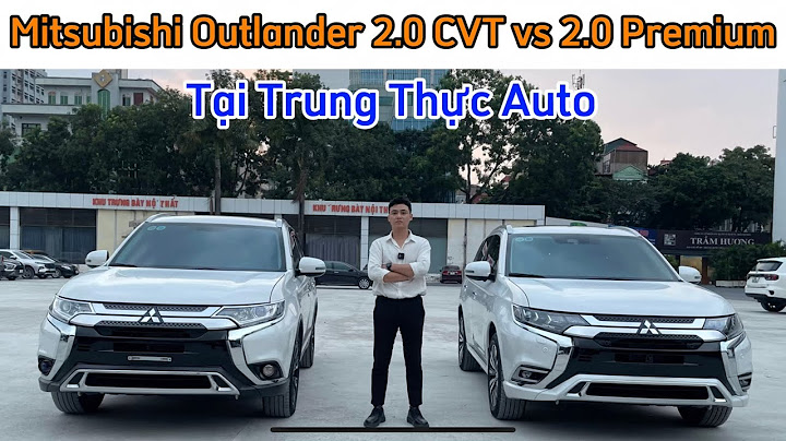 So sánh outlander 2.0 premium và santafe 2023 năm 2024