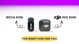 DJI Mic Mini vs Boya Mini: Watch this before you buy
