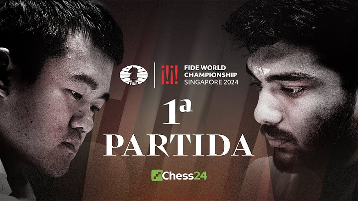 COMIENZA el CAMPEONATO DEL MUNDO de la FIDE | Ding Liren vs. Gukesh Dommaraju