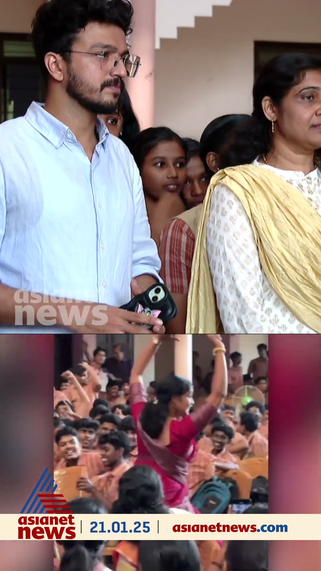 സോഷ്യൽ മീഡിയയിൽ വൈറലായി മണർകാട് സെന്റ് മേരീസിലെ 'രാമനാഥനും നാഗവല്ലിയും'