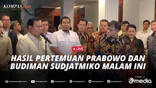   Hasil Pertemuan Prabowo Subianto Dan Politikus Pdip Budiman Sudjatmiko