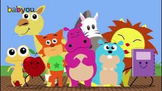 Bernyanyi Huruf Alphabet   Bernyanyi dan Bergoyang!   Baby You Lagu Untuk Anak Anak (Tanpa Musik)