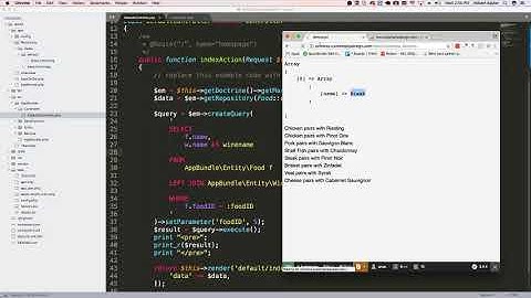 Symfony 3.4 step 7 Query Builder with Left Join
