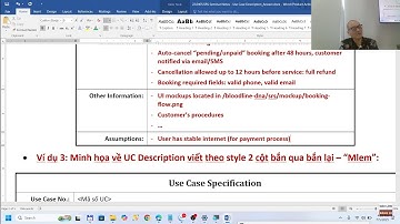 SWR302: Thi PE là gì hả mẹ? Điền form, điền cái Use Case Description mần răng? (2)