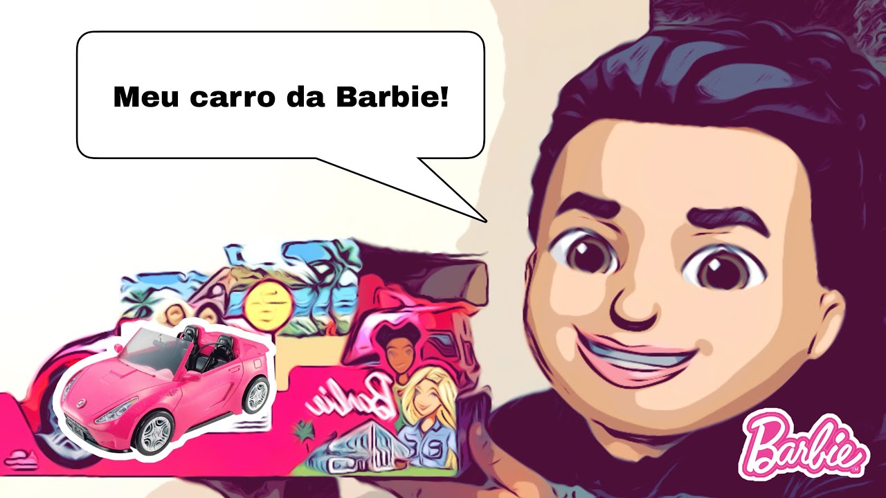 Unboxing Carro da Barbie com Controle Remoto! Candide 