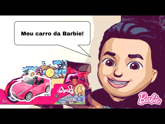 Unboxing Carro da Barbie com Controle Remoto! Candide 