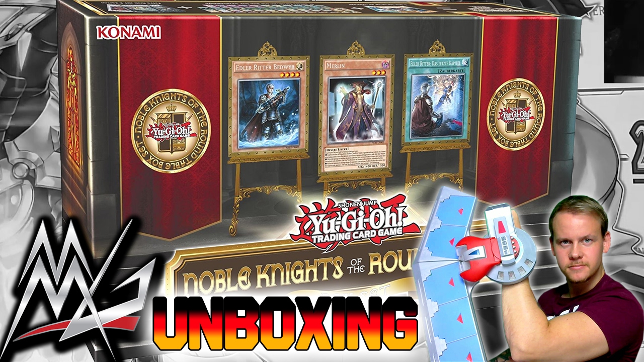 Yugioh Noble Knights & Round Table Deck Display Opening | UNBOXING