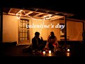 I spent valentines day on a rooftop eating steak cinematic silent vlog