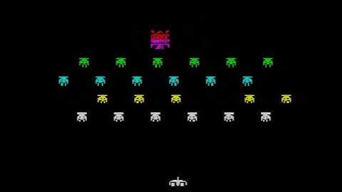 Space Invaders 512b (programmed in 512 bytes!) (ZX Spectrum)