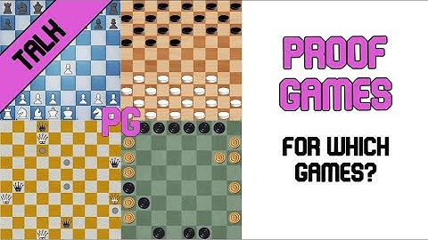 Proof Games - When Are They Interesting?