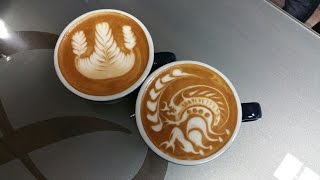World Latte Art Battle Wlab 2016 - Seivijus Elvis Matiejunas