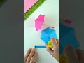 Miniature paper umbrella DIY #paper #umbrella #diy #howto #diycraft