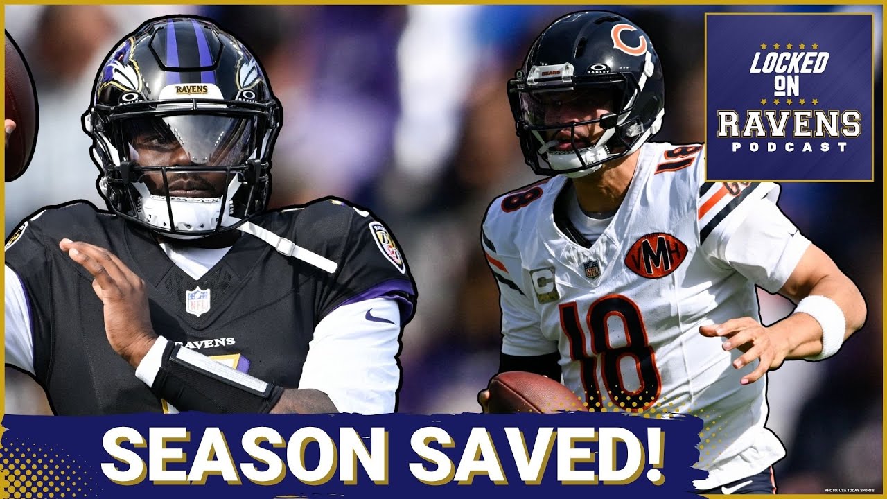 Baltimore Ravens DESTROY Bears in Week 8, Tyler Huntley, defense SAVE SEASON without Lamar Jackson Baltimore Ravens DESTROY Bears in Week 8, Tyler Huntley, defense SAVE SEASON without Lamar Jackson