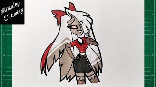 How to Draw Vaggie from Hazbin Hotel