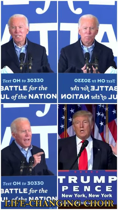 Donald Trump and Joe Biden Singing Numa Numa (Dragostea Din Tei) #Shorts