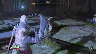 How To Defeat ALVA in God Of War Ragnarok (Stop alva from healing) screenshot 5