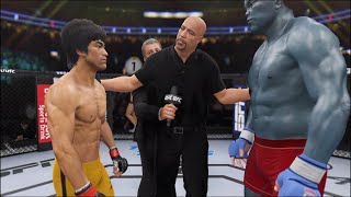 Bruce Lee Vs. Nightmare Luffy - Ea Sports Ufc 4 - Epic Fight 🔥🐲