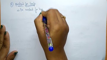 do while loop in c programming | nested for loop | Example |  C Programming | Lec-27