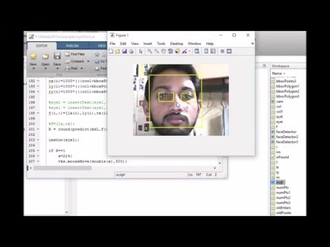 Eye tracking with Matlab