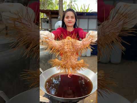 Cooking yummy deep fried chicken braised recipe