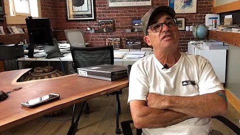 Andy Zimmerman talks about the destruction along S...