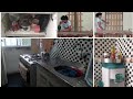 Fiz umas coisas Para a Cozinha de Uma Amiga Reaproveitando Estrado de Cama e Portas de Guarda roupas