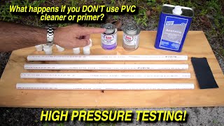 What Happens If You Don't Use PVC Cleaner or Primer? FIND OUT!