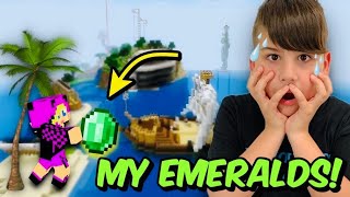 ΠΟΙΟΣ ΜΟΥ ΕΚΛΕΨΕ ΤΑ EMERALDS? *ΜΗΠΩΣ ΤΟ NOOBAKI* MINECRAFT FAMOUS GAMES @LetsPlayKristina