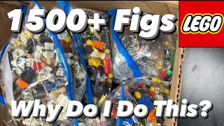 1500+ LEGO Figures Why Do I Do This To Myself?