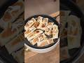 Pan-fried frozen spring rolls #food