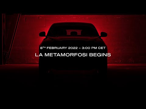 Alfa Romeo Tonale | Launch  Webconference | “La Metamorfosi“ Begins