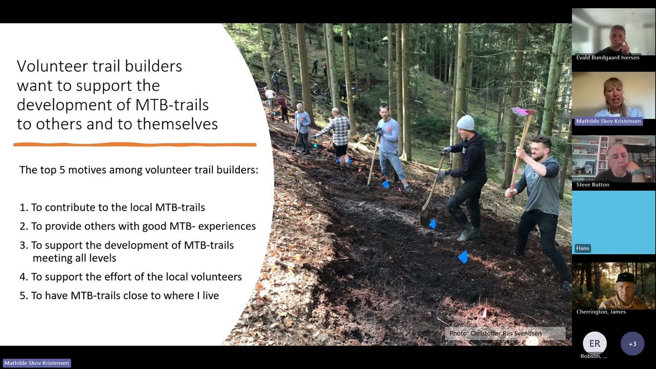 CoMTB Seminar - April 2025: Co-produced MTB trails and the Professionalisation of Trail Building