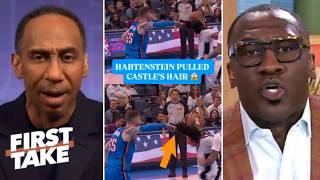 FIRST TAKE | OKC needs the refs to win Game 2! - Shannon on Castle & Wemby in Spurs' loss to Thunder
