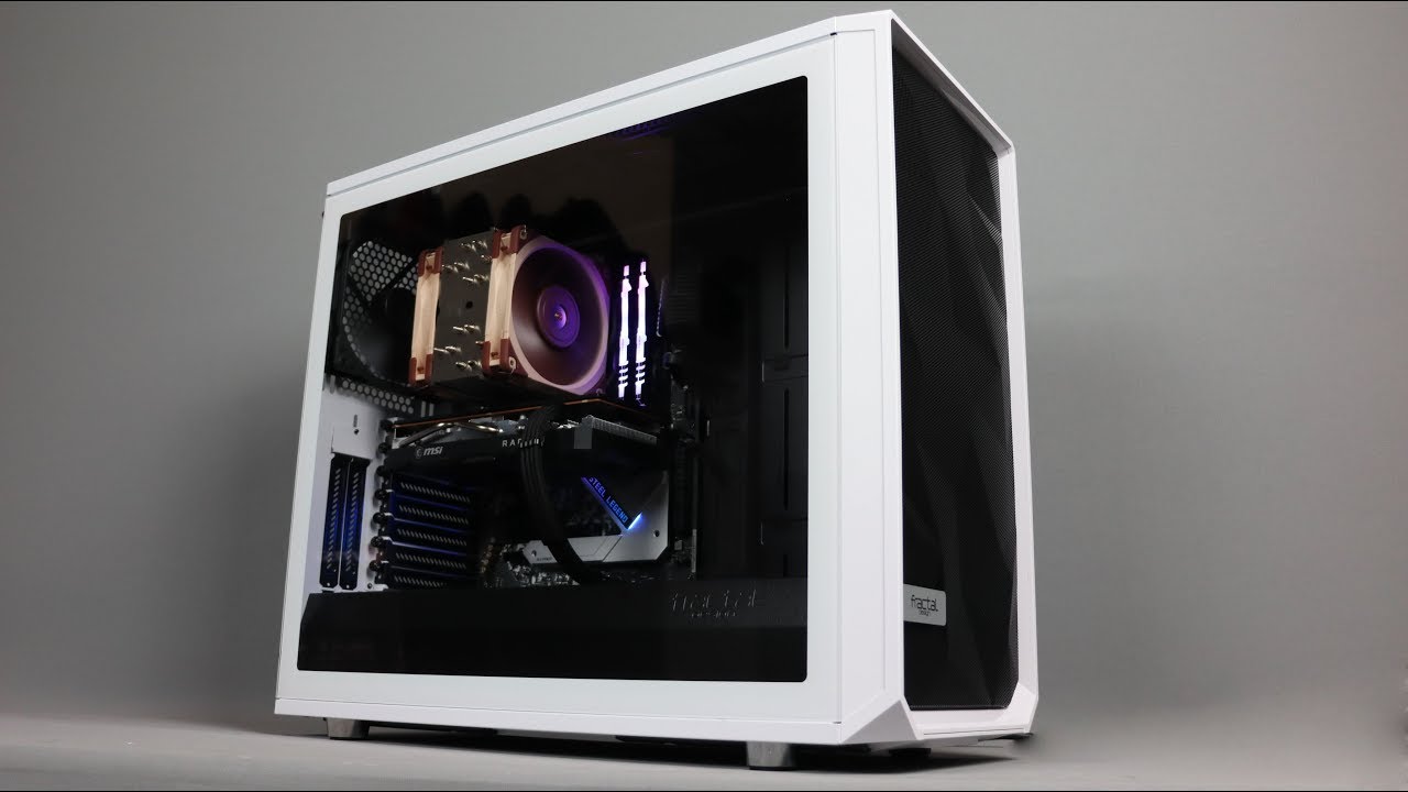 Timelapse Build Fractal Design Meshify S2 White Youtube