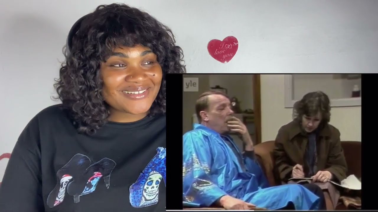 Reaction To Reinikainen Charms a Social Worker  (Finnish Comedy)