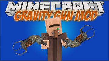 Minecraft Mods: Gravity Gun 1.4.5 - FLY CREEPER, FLY!
