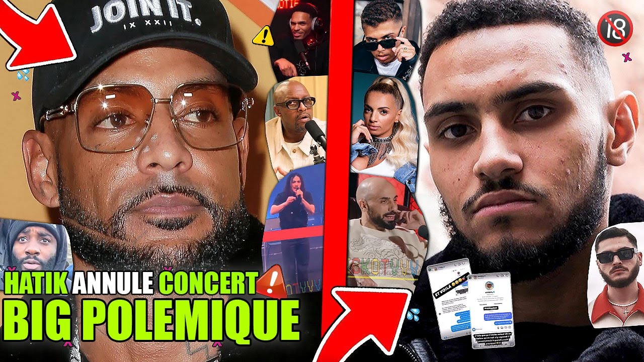 BOOBA CLASH KAYNA SAMET, 404BILLY AUSSI, HATIK ANNULE CONCERT en DIRECT ...