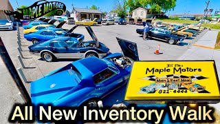 Muscle Cars Maple Motors 4/20/26 Inventory Update American Hotrods For Sale DEALS ON WHEELS LOT WALK