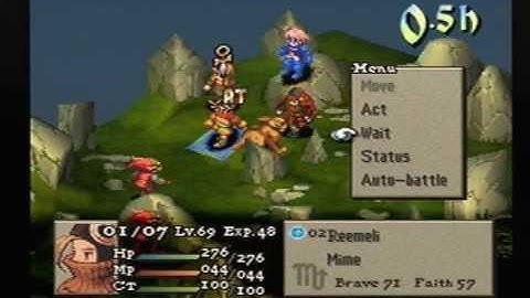 FFTactics Class Breakdown: Mime