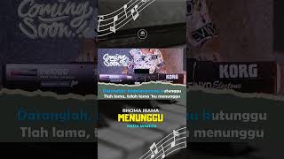 MENUNGGU - Karaoke Nada Wanita [ RHOMA IRAMA ] #teaser #dangdutkaraoke #karaokezone