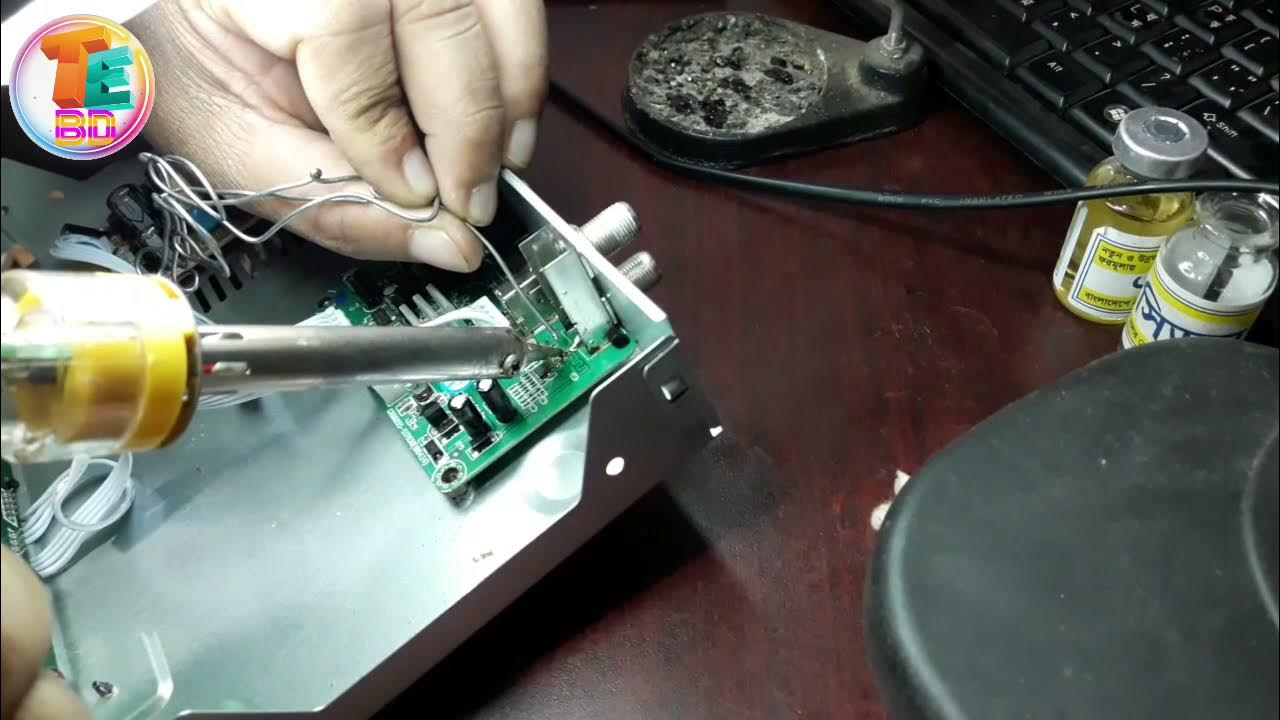 AD link AD9999HD Satellite Receiver No Signal Problem Repair Solve