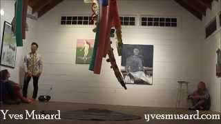 Yves Musard at Neoteric
Yves Musard at Neoteric in Amagansett, New York.
September 2013. Yves Musard at Neoteric