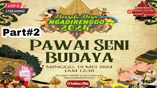 🔴 Live || Pawai Bersih Desa Ngadirenggo, Pogalan, Trenggalek || Part#2