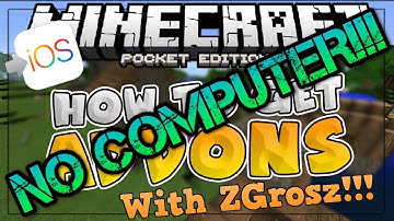 MCPE: HOW TO INSTALL ADDONS FOR iOS!!! (NO JAILBREAK) (NO COMPUTER)