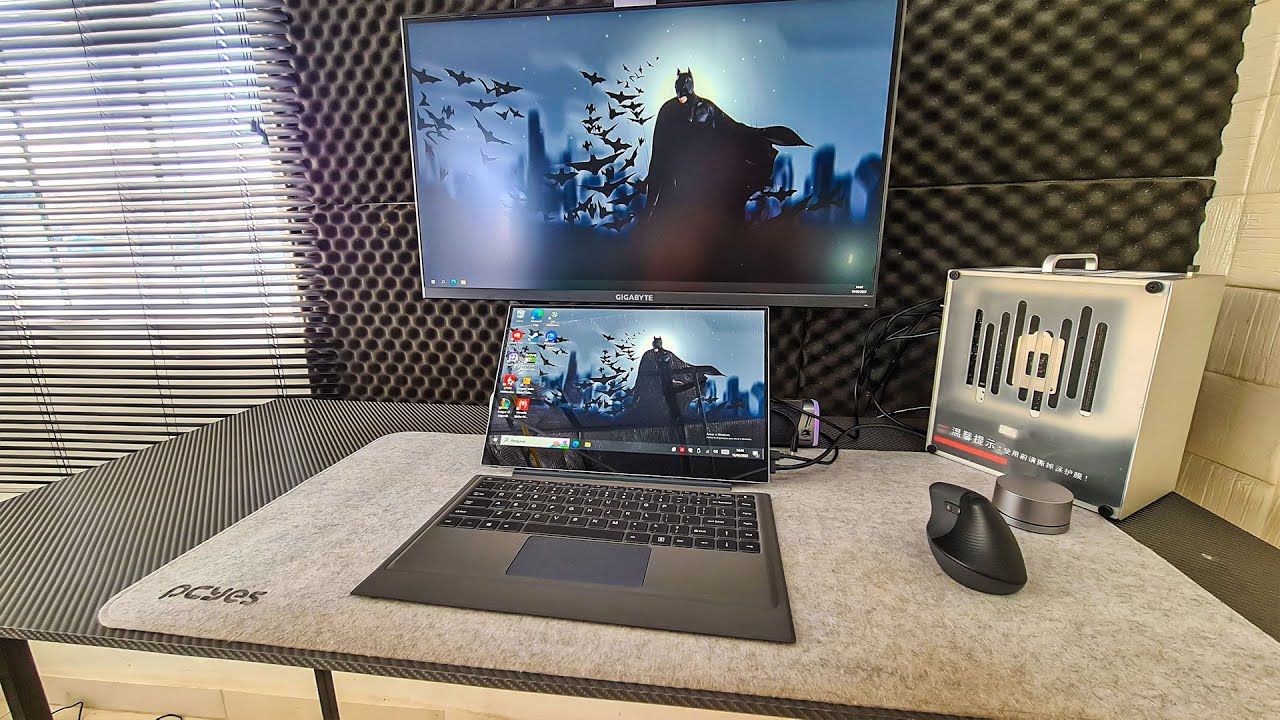 Esse é o Monitor PORTÁTIL mais COMPLETO! Uperfect Lapdock 15.6
