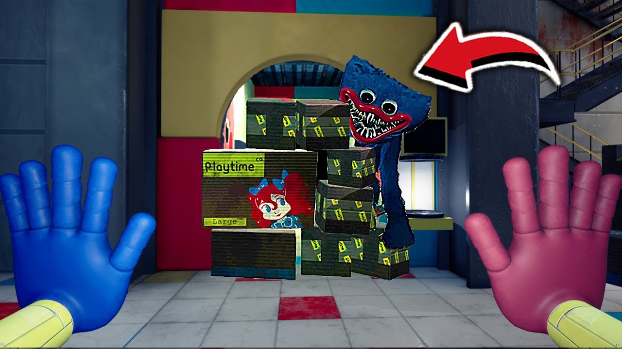 Zkusil jsem *HUGGYHO WUGGYHO* Zastavět KRABICEMI a Tohle se STALO... (Poppy Playtime TAJEMSTVÍ)