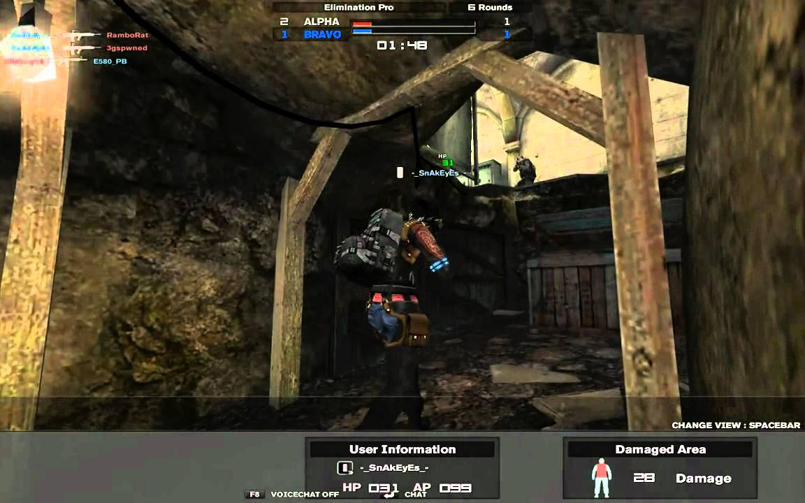 Combat Arms Clan War FlatoutCarnage vs Pin0yX 8-17-11