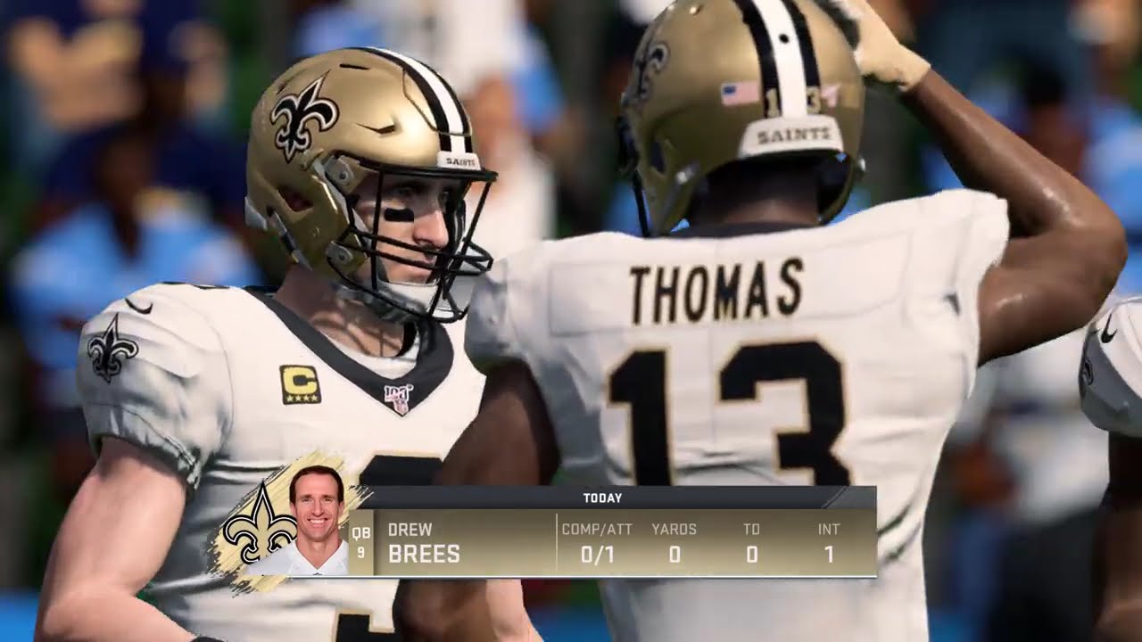 4K – Madden NFL 20 – 2019 – Preseason – Week 2 – New Orleans Saints at Los Angeles Chargers