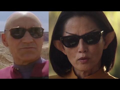 Vulcans Don't Need Sunglasses but Maybe Romulans Do ? Star Trek Picard Possible Continuity Mistake